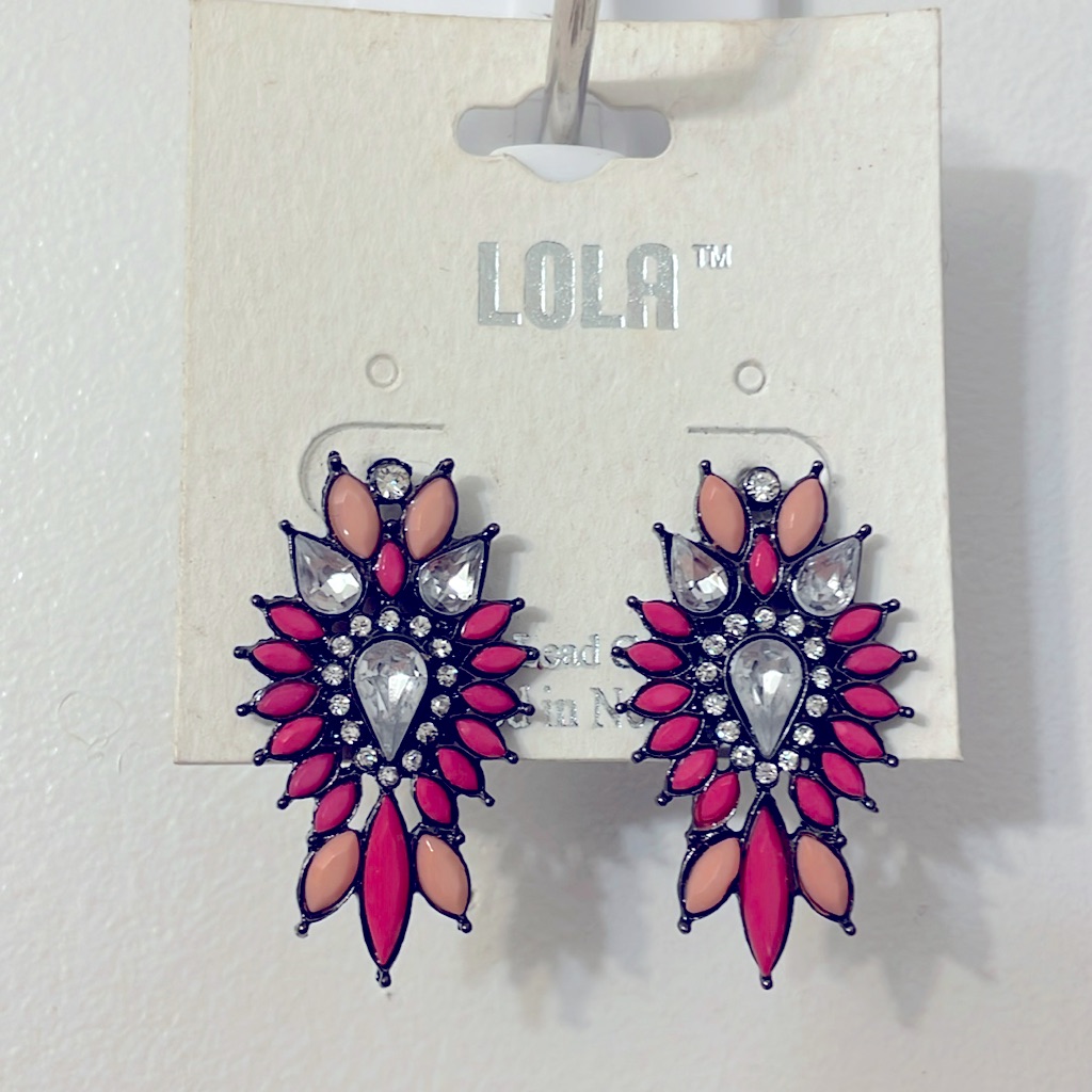 Pink Earrings